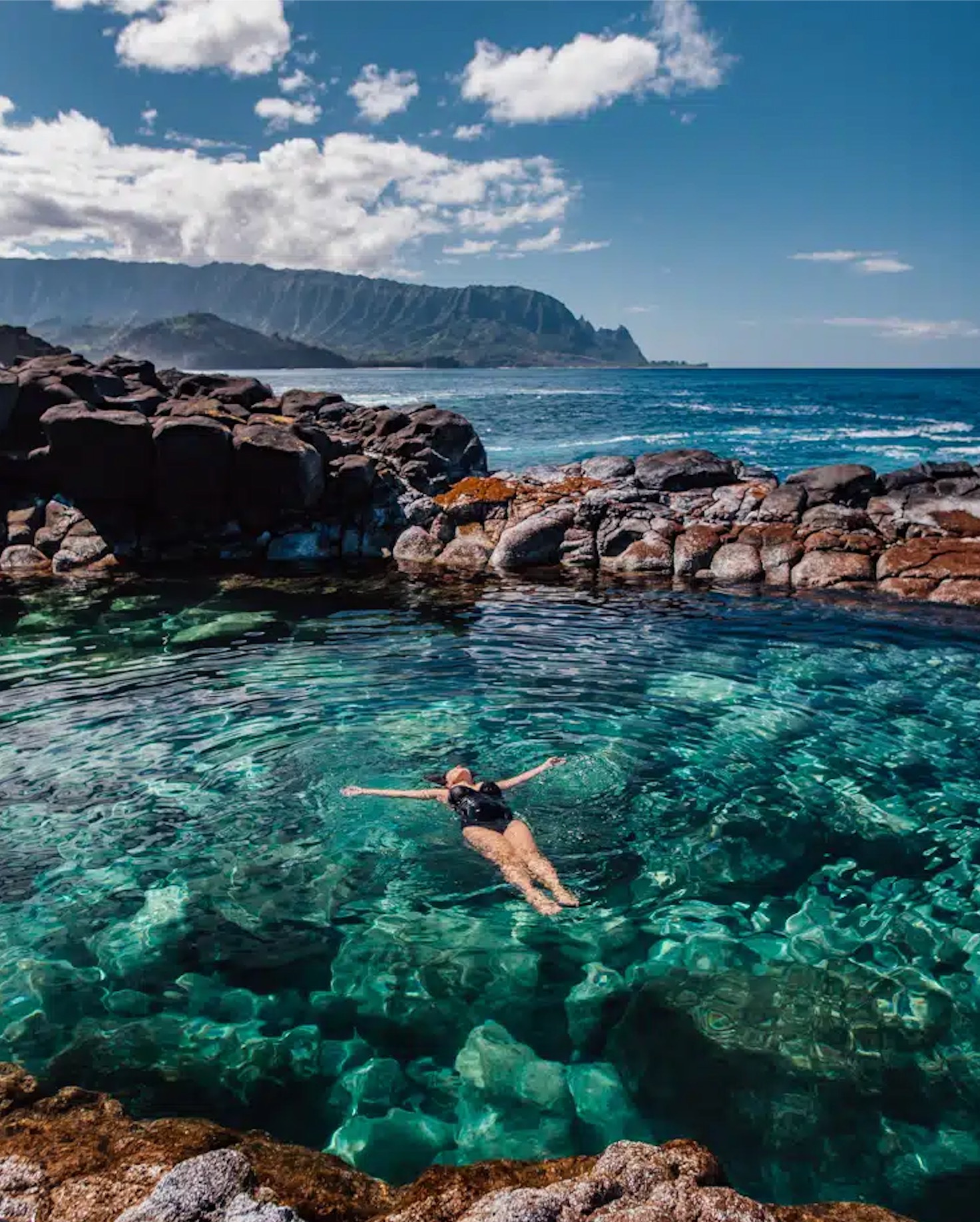 Hidden pools & beaches